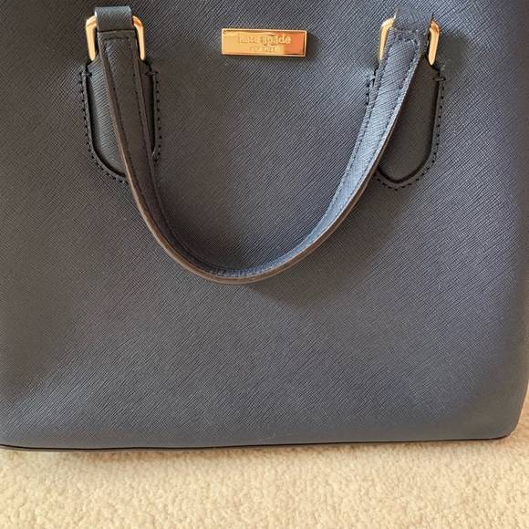 Kate Spade Medium Satchel in dark blue - Picture 5 of 9